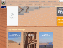 Tablet Screenshot of jordanmemorytours.com
